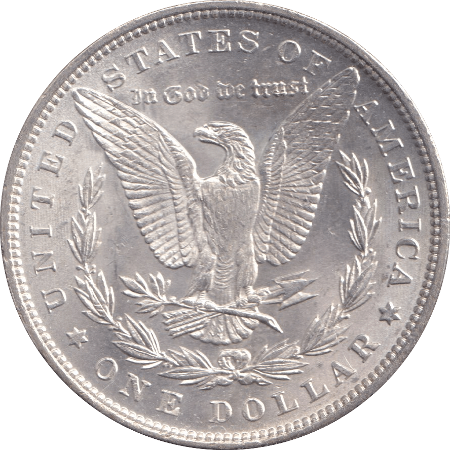 1889 ONE DOLLAR PHILLY - SILVER WORLD COINS - Cambridgeshire Coins