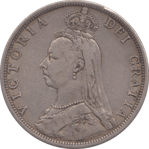 1889 ONE FLORIN ( VF ) - FLORIN - Cambridgeshire Coins