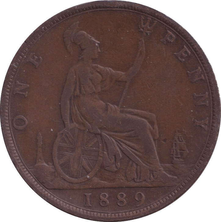 1889 PENNY ( FINE ) - PENNY - Cambridgeshire Coins