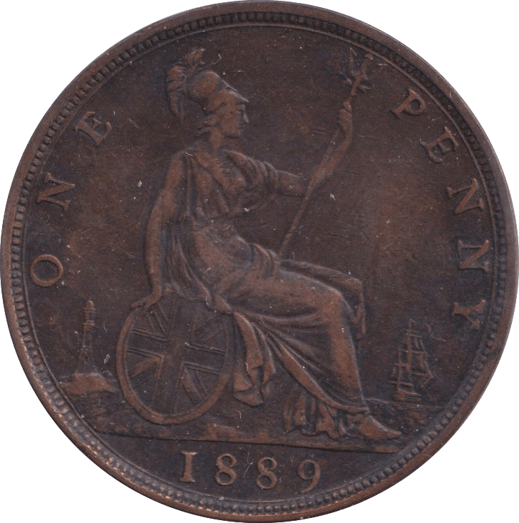 1889 PENNY ( FINE ) - PENNY - Cambridgeshire Coins