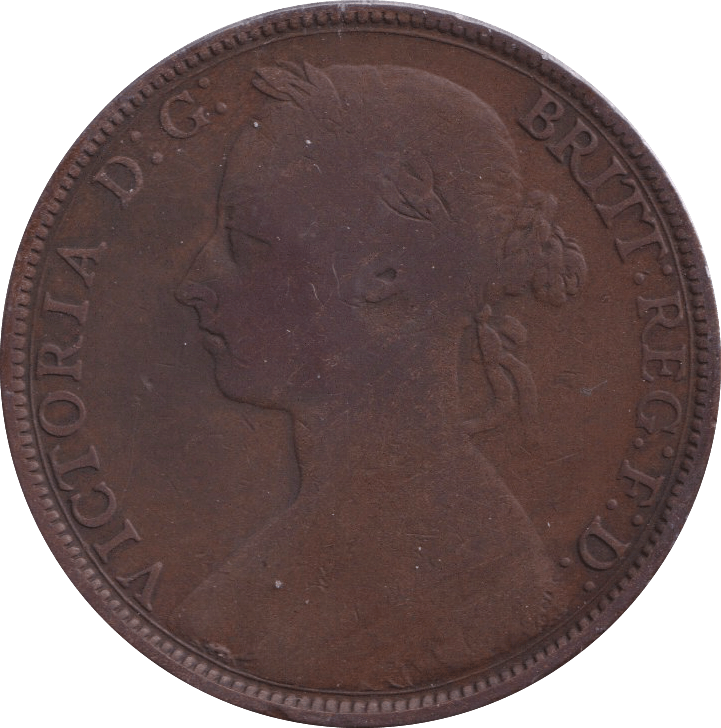 1889 PENNY ( FINE ) - PENNY - Cambridgeshire Coins