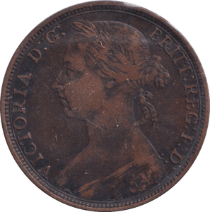 1889 PENNY ( FINE ) - PENNY - Cambridgeshire Coins