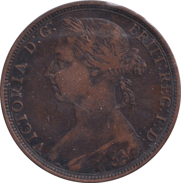 1889 PENNY ( FINE ) - PENNY - Cambridgeshire Coins