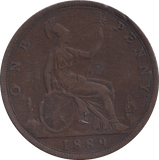 1889 PENNY ( GF ) - PENNY - Cambridgeshire Coins