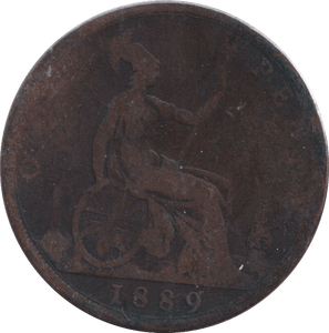 1889 PENNY ( NF ) - PENNY - Cambridgeshire Coins