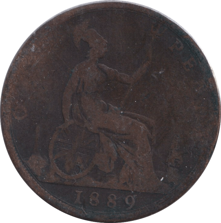 1889 PENNY ( NF ) - PENNY - Cambridgeshire Coins