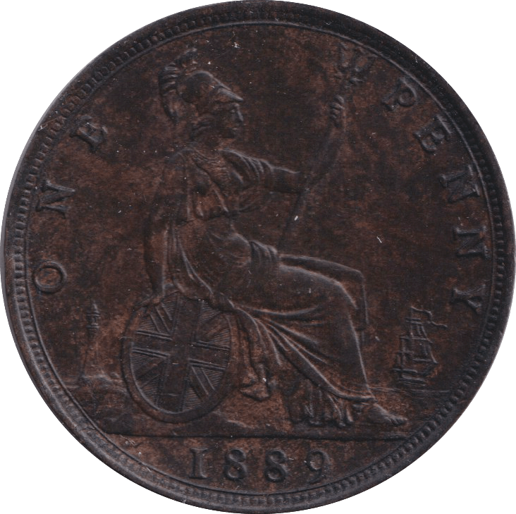 1889 PENNY ( UNC ) - PENNY - Cambridgeshire Coins