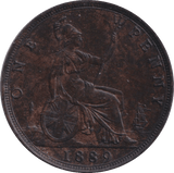 1889 PENNY ( UNC ) - PENNY - Cambridgeshire Coins