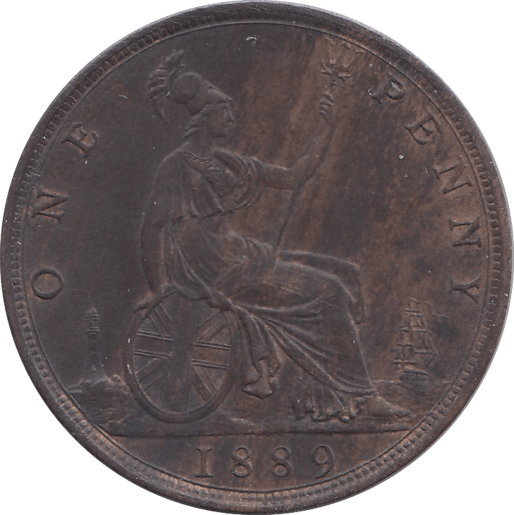 1889 PENNY ( UNC ) - Penny - Cambridgeshire Coins