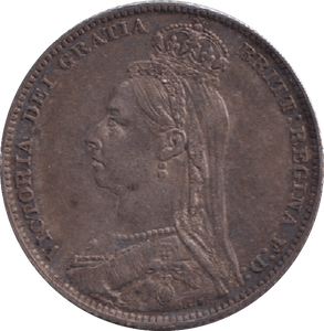 1889 SHILLING ( AUNC ) - SHILLING - Cambridgeshire Coins