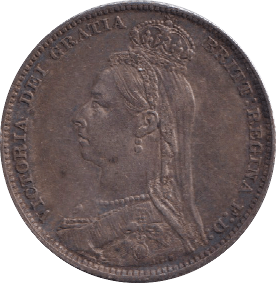 1889 SHILLING ( AUNC ) - SHILLING - Cambridgeshire Coins