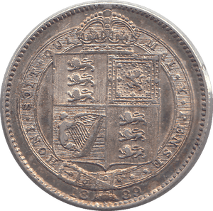 1889 SHILLING (EF) - SHILLING - Cambridgeshire Coins