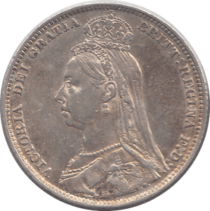 1889 SHILLING (EF) - SHILLING - Cambridgeshire Coins