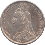 1889 SHILLING (EF) - SHILLING - Cambridgeshire Coins