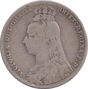 1889 SHILLING ( F ) - Shilling - Cambridgeshire Coins