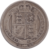 1889 SHILLING ( F ) - Shilling - Cambridgeshire Coins