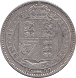 1889 SHILLING ( FINE ) - SHILLING - Cambridgeshire Coins