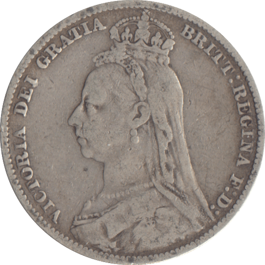 1889 SHILLING ( GF ) - SHILLING - Cambridgeshire Coins