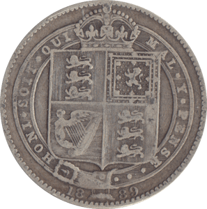 1889 SHILLING ( GF ) - SHILLING - Cambridgeshire Coins