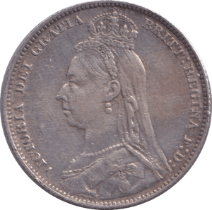 1889 SHILLING ( GVF ) - SHILLING - Cambridgeshire Coins