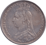 1889 SHILLING ( GVF ) - SHILLING - Cambridgeshire Coins