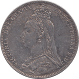 1889 SHILLING ( GVF ) - SHILLING - Cambridgeshire Coins