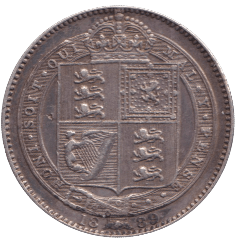 1889 SHILLING ( GVF ) - SHILLING - Cambridgeshire Coins