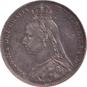1889 SHILLING ( GVF ) - SHILLING - Cambridgeshire Coins