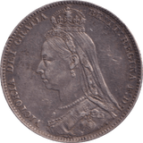 1889 SHILLING ( GVF ) - SHILLING - Cambridgeshire Coins