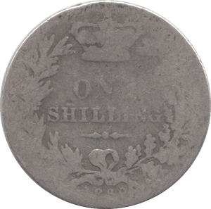 1889 SHILLING ( NF ) - Shilling - Cambridgeshire Coins