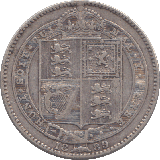 1889 SHILLING ( VF ) - SHILLING - Cambridgeshire Coins