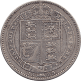 1889 SHILLING ( VF ) - SHILLING - Cambridgeshire Coins