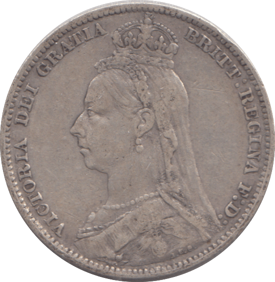 1889 SHILLING ( VF ) - SHILLING - Cambridgeshire Coins