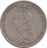 1889 SHILLING ( VF ) - SHILLING - Cambridgeshire Coins