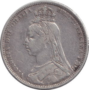 1889 SHILLING ( VF ) - SHILLING - Cambridgeshire Coins