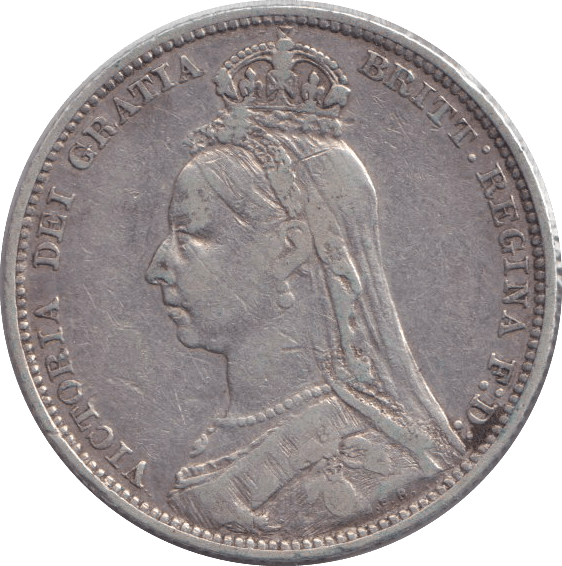 1889 SHILLING ( VF ) - SHILLING - Cambridgeshire Coins