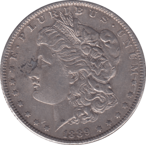 1889 SILVER DOLLAR USA PHILADELPHIA MINT - SILVER WORLD COINS - Cambridgeshire Coins