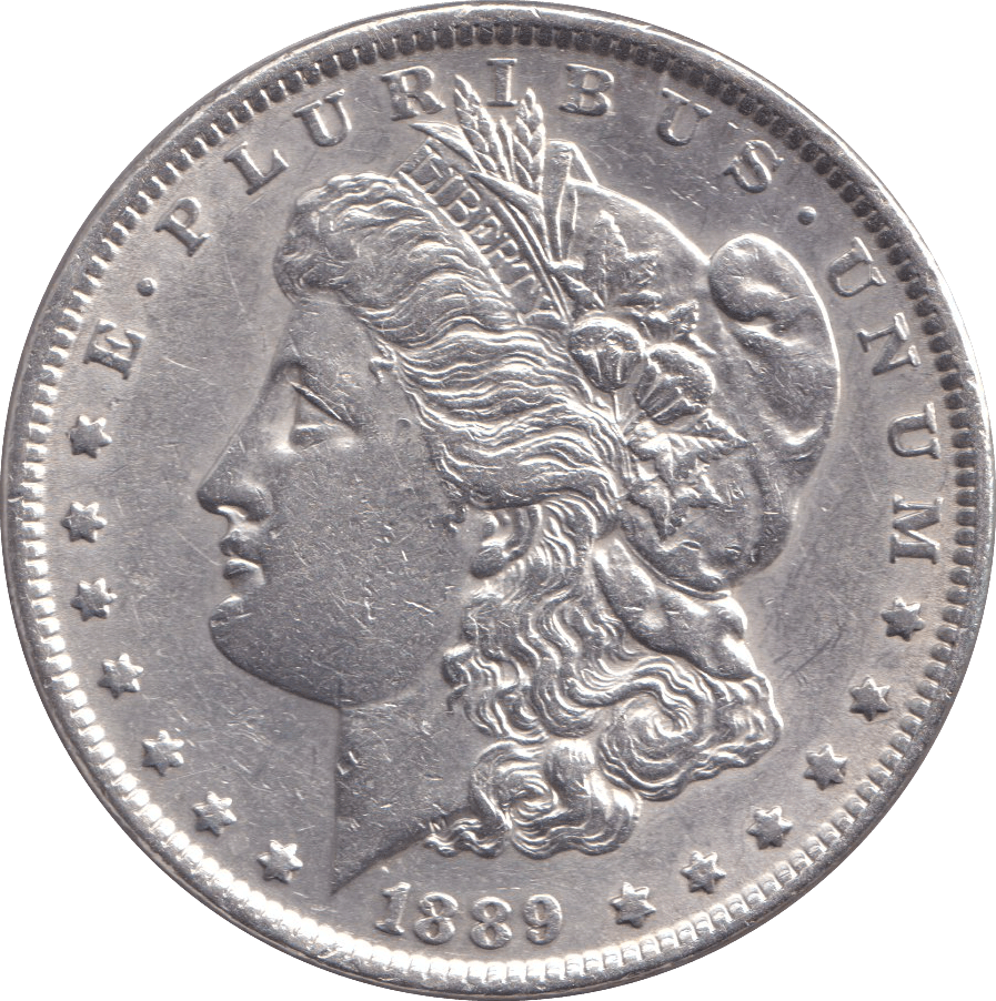 1889 SILVER DOLLAR USA - SILVER WORLD COINS - Cambridgeshire Coins