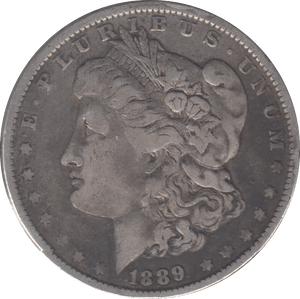 1889 SILVER MORGAN DOLLAR NEW ORLEANS - SILVER WORLD COINS - Cambridgeshire Coins