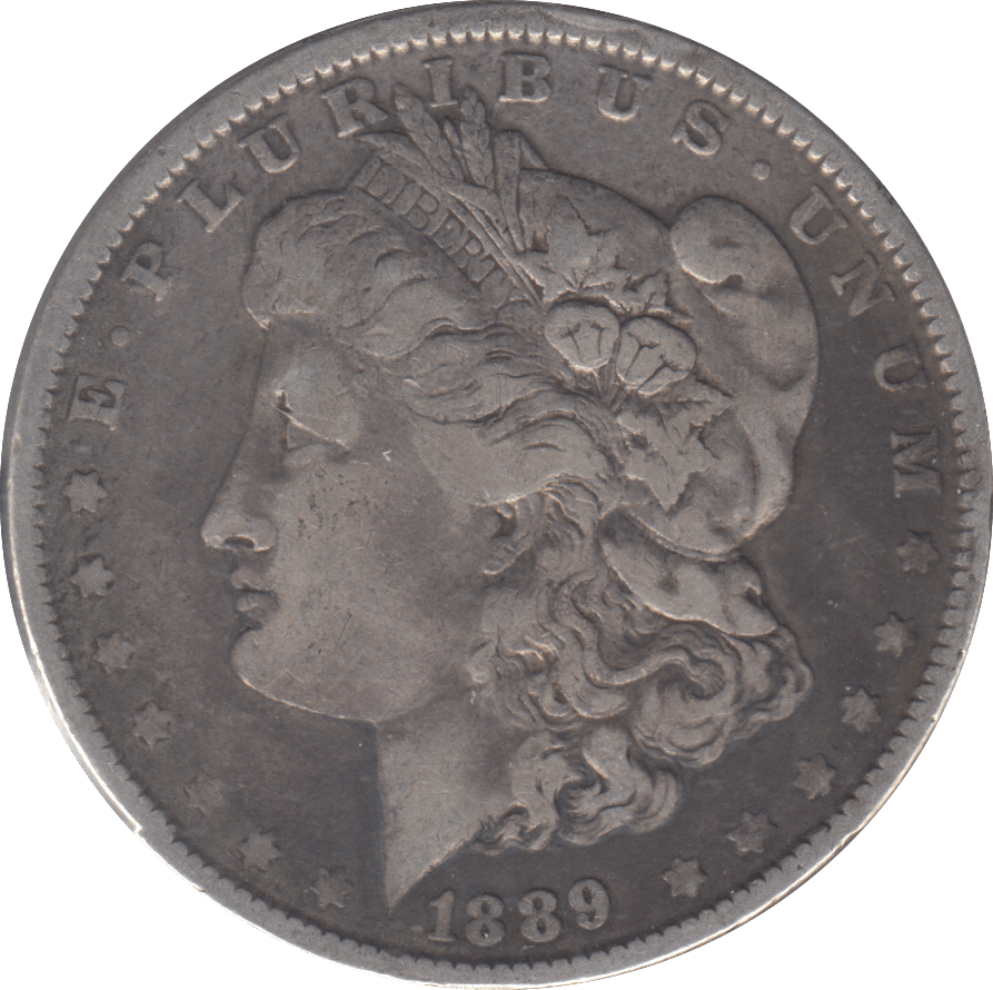 1889 SILVER MORGAN DOLLAR NEW ORLEANS - SILVER WORLD COINS - Cambridgeshire Coins