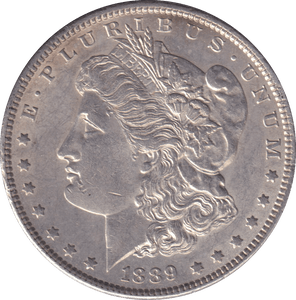 1889 SILVER MORGAN DOLLAR USA 2 - SILVER WORLD COINS - Cambridgeshire Coins