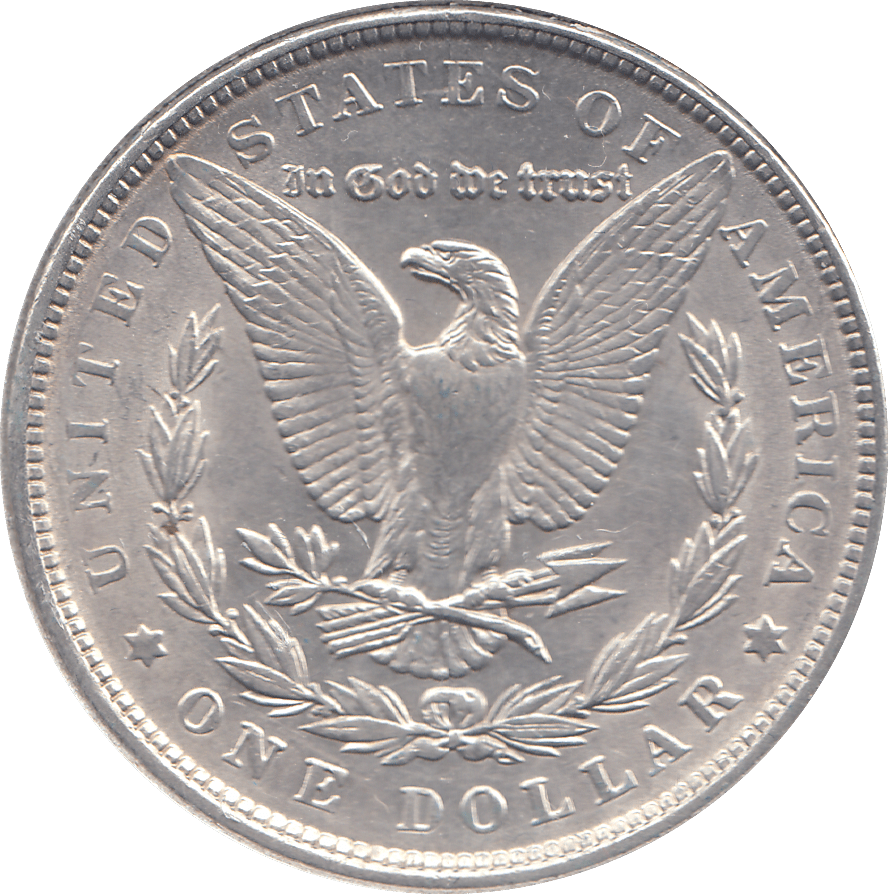 1889 SILVER MORGAN DOLLAR USA PHILADELPHIA MINT 2 - SILVER WORLD COINS - Cambridgeshire Coins