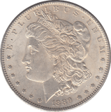 1889 SILVER MORGAN DOLLAR USA PHILADELPHIA MINT 3 - SILVER WORLD COINS - Cambridgeshire Coins