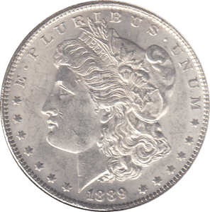 1889 SILVER MORGAN DOLLAR USA PHILADELPHIA MINT 4 - SILVER WORLD COINS - Cambridgeshire Coins