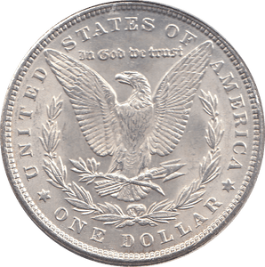 1889 SILVER MORGAN DOLLAR USA PHILADELPHIA MINT 4 - SILVER WORLD COINS - Cambridgeshire Coins