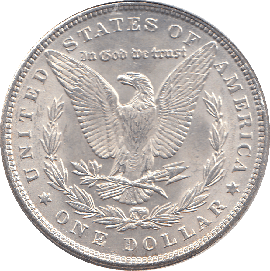 1889 SILVER MORGAN DOLLAR USA PHILADELPHIA MINT 4 - SILVER WORLD COINS - Cambridgeshire Coins