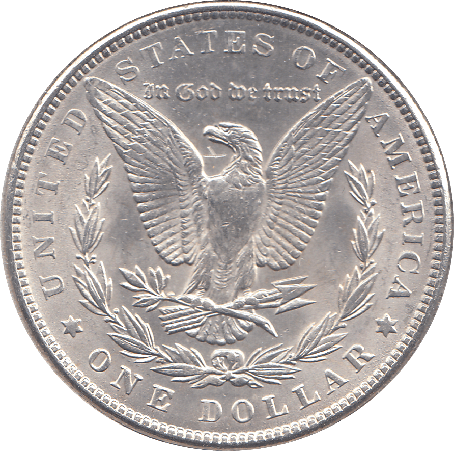 1889 SILVER MORGAN DOLLAR USA PHILADELPHIA MINT 6 - SILVER WORLD COINS - Cambridgeshire Coins