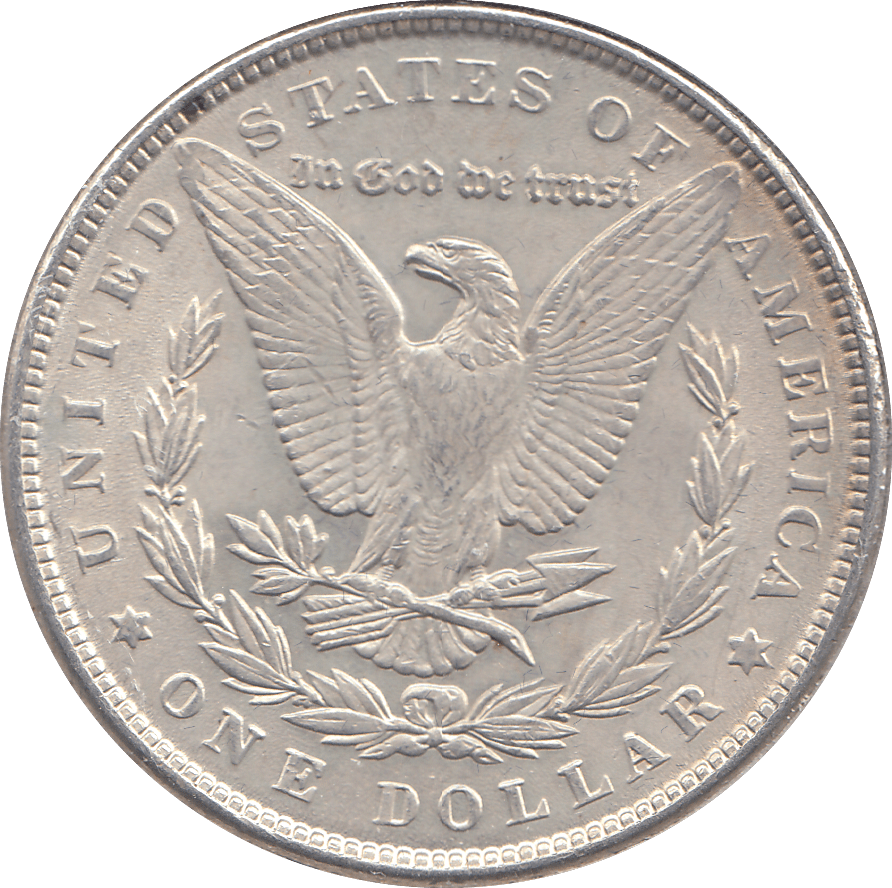 1889 SILVER MORGAN DOLLAR USA PHILADELPHIA MINT 7 - SILVER WORLD COINS - Cambridgeshire Coins