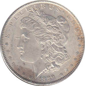 1889 SILVER MORGAN DOLLAR USA PHILADELPHIA MINT 7 - SILVER WORLD COINS - Cambridgeshire Coins