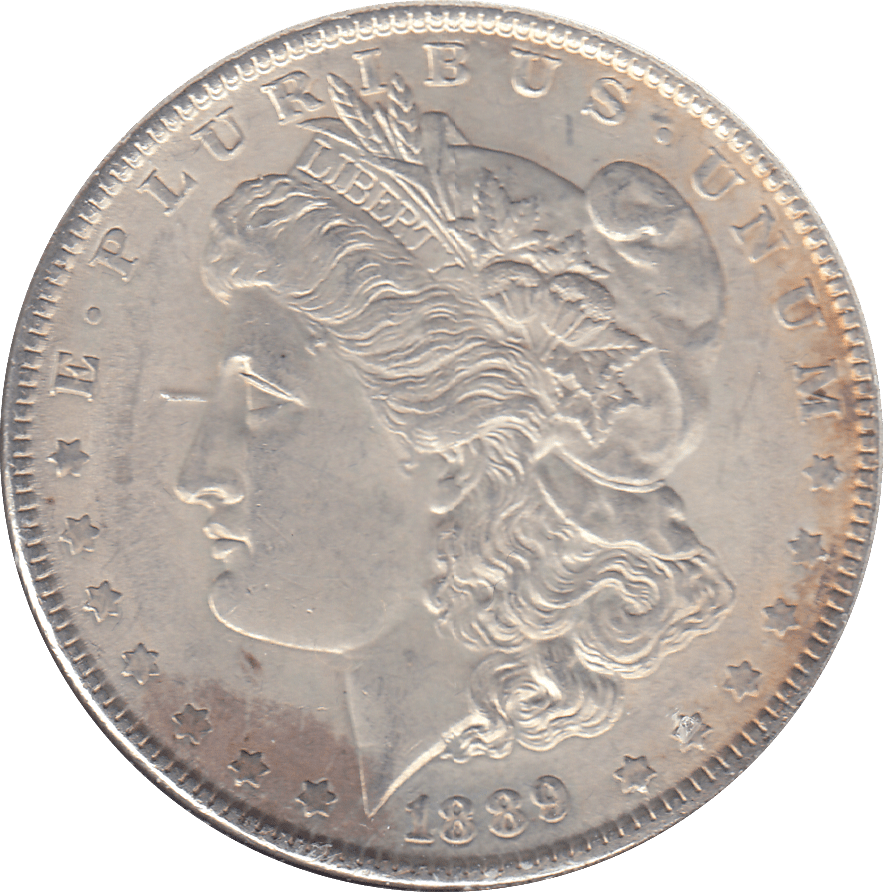 1889 SILVER MORGAN DOLLAR USA PHILADELPHIA MINT 7 - SILVER WORLD COINS - Cambridgeshire Coins